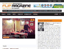 Tablet Screenshot of flipmagazine.eu